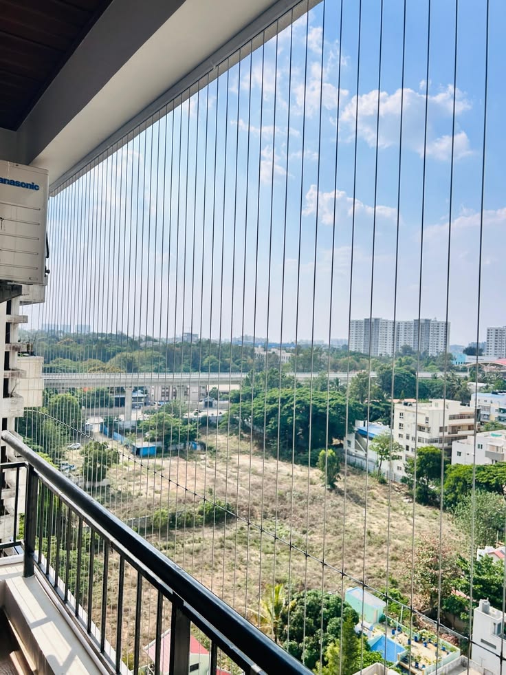 Invisible Grills Balcony Background